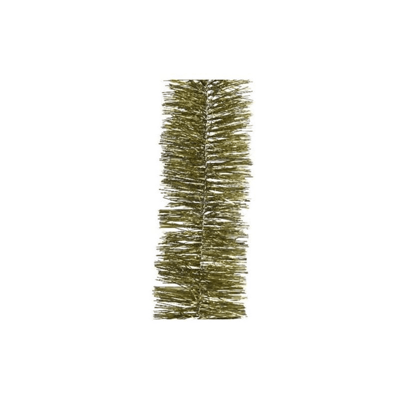 Guirlande Lametta Glans Dia7.5X270Cm Mosgroen
