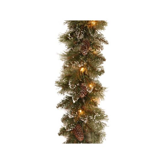 Glittery Bristle Garland L274Cm D25Cm 50L