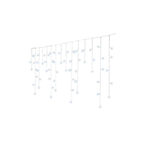 Led Icicle Lights Twinkle Buit 500Cm-119L Wit/Koel Wit