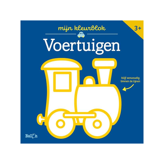 Kleurblok Junior Voertuigen