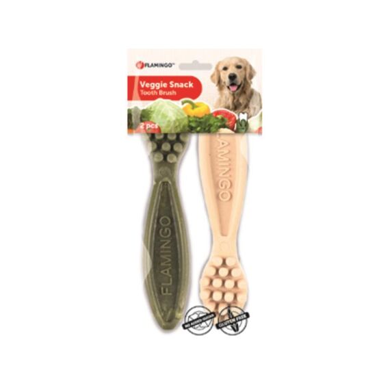 Veggie Tandenborstel 17,5Cm 2St Mix