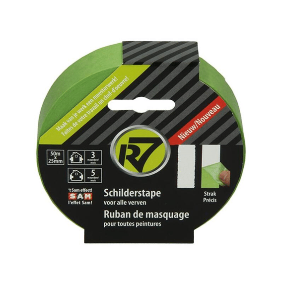 Sam R7 Schilderstape 50Mx25Mm