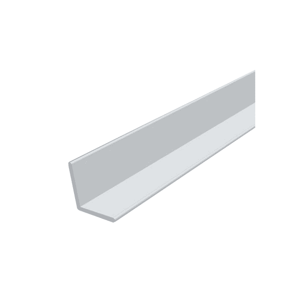 Hoekprofiel Aluminium 15x15mm Wit 200cm