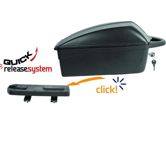 Top Box Voor Fiets Met Quick Release