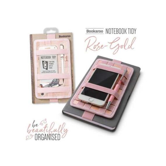 Bookaroo Notebook Tidy Rose Gold