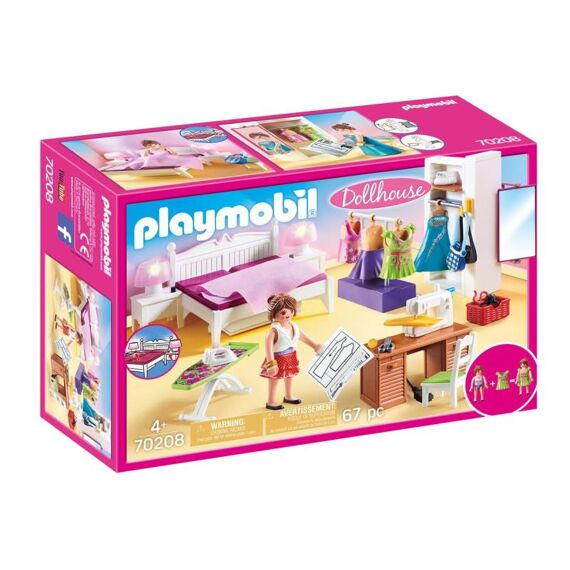 Playmobil 70208 Slaapkamer Met Mode Ontwerphoek