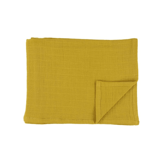 Les Reves D Anais Tetra Doek 55X55Cm Bliss Mustard