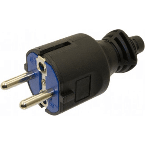 Stekker Mannelijk Flexi Schacht Zwart