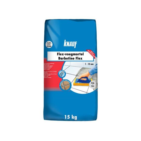 Knauf Flex Voegmortel Grijs 15Kg