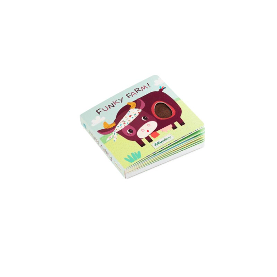 Lilliputiens Funky Farm Voelboek Met Geluiden