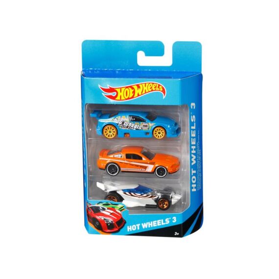 Hot Wheels Set Met 3 Auto'S Assortiment Per Set