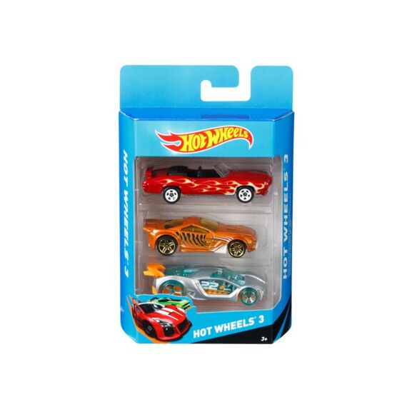 Hot Wheels Set Met 3 Auto'S Assortiment Per Set