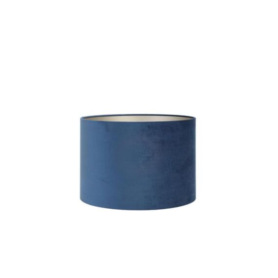Kap Cilinder 35-35-30Cm Velours Petrol Blue