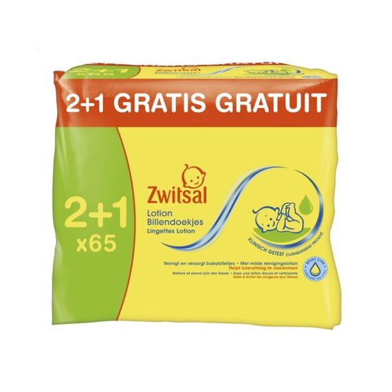 Zwitsal Billendoekjes (2+1) X65St