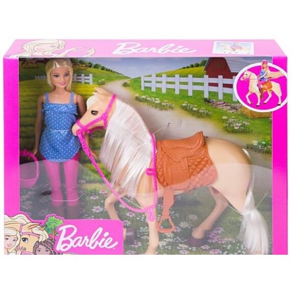 Barbie Pop Met Paard