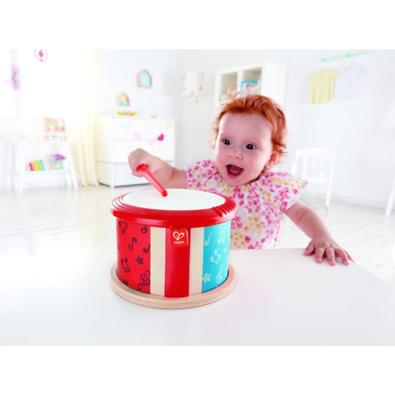 Hape Houten Dubbelzijdige Drum
