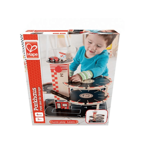 Hape Houten Park & Go Garage