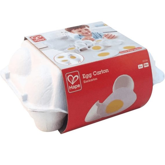 Hape Karton Met Houten Eieren