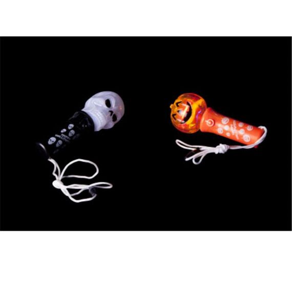 Halloween Zaklamp 5X12 Cm 2 Assortiment Prijs Per Stuk