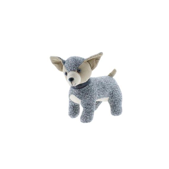 Hamilton Doorstop Chihuahua Pippa Woven Grey