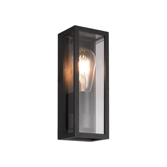 Fantasia Kelso Wandlicht 1Xe27 Max 15W Ip65 Mat Zwart