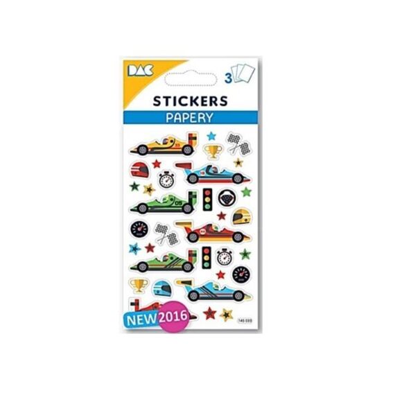 108 Sticker 145 033 Racecar 3V