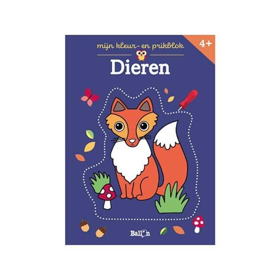 Kleur- En Prikblokken Dieren