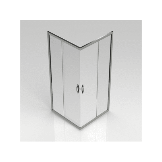 GO by Van Marcke Belo hoekinstap schuifdeuren 900x900x1900mm 6mm glas