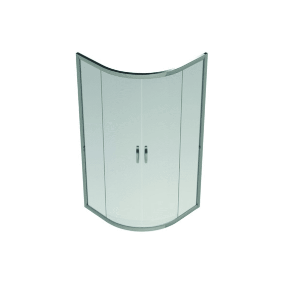 GO by Van Marcke Belo kwartronde hoekinstap schuifdeuren 900x900x1900mm 6mm glas