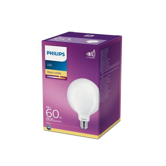 Philips Lamp Led Classic 60W E27 Ww G120 Fr Nd Srt4