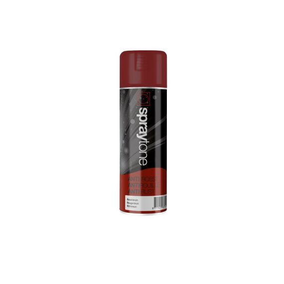 Spraytone Grondverf Binnen/Buiten 400Ml Rood Bruin