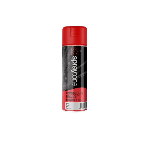 Spraytone Spuitlak Hoogglans 400Ml Rood