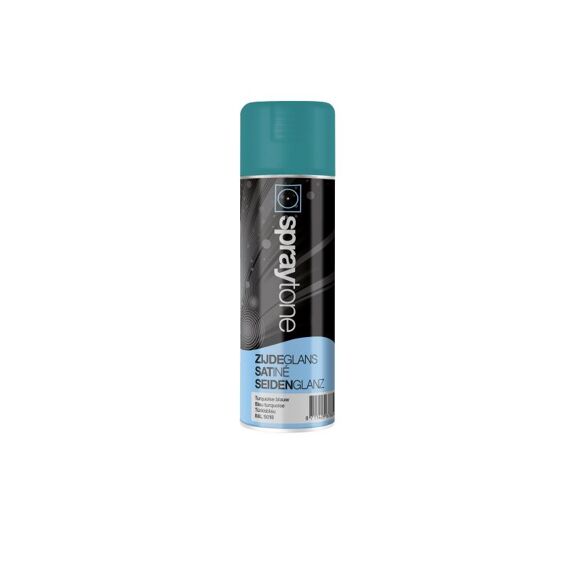 Spraytone Spuitlak Zijdeglans Binnen/Buiten 400Ml Turquoise