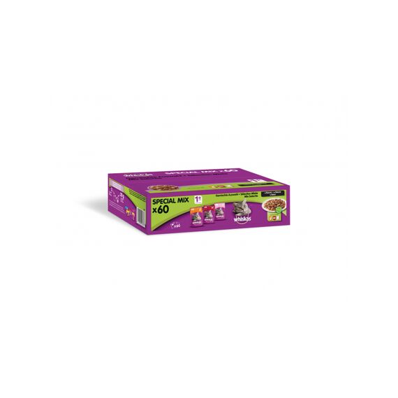 Whiskas Pouch Adult 1+ Classic 60X85Gr