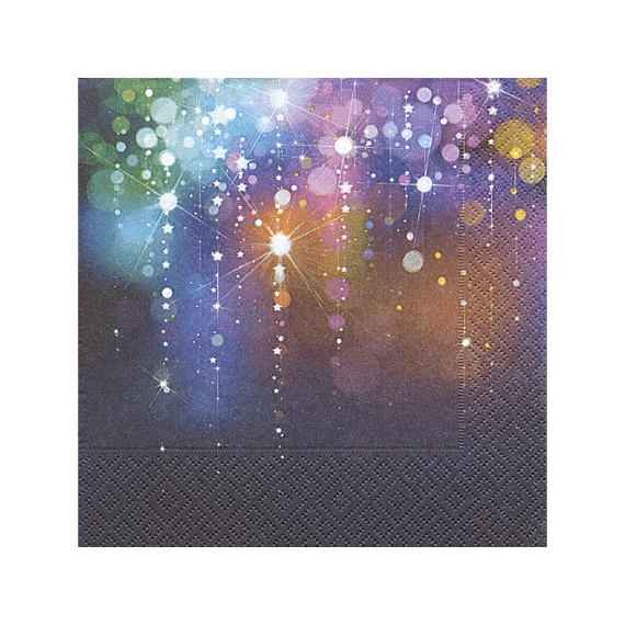 Servetten 33X33Cm 20St. Purple Rain