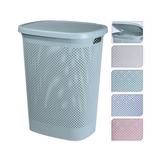 Wasmand, 60L, 37X46X59.5Cm, 1610Gr, Pp, 4 Assortiment Prijs Per Stuk Kleuren