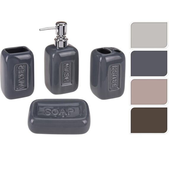 Badkamerset 4Dlg 4 Assortiment Prijs Per Stuk Kl