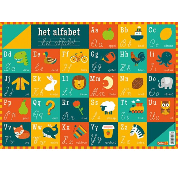 Educatieve Onderleggers - Het Alfabet