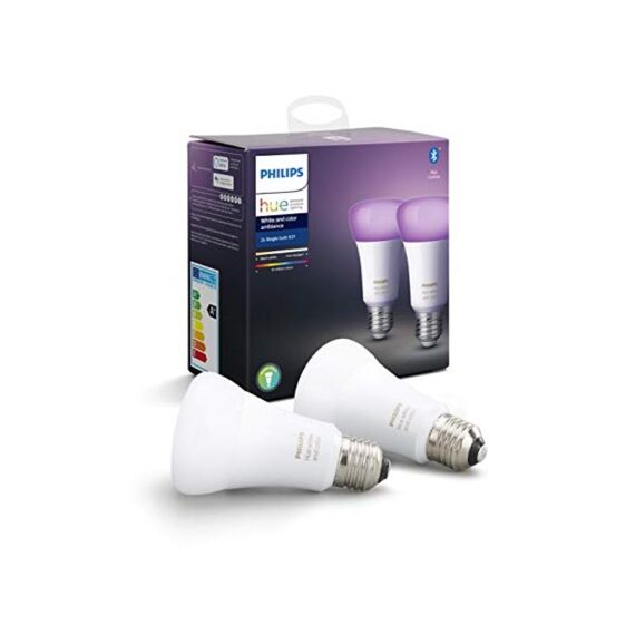 Philips Hue White And Color Ambiance 9W A60 E27 2P Eur