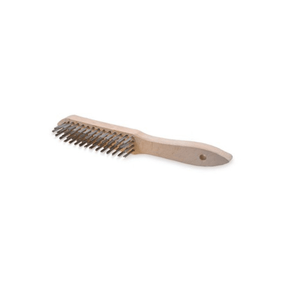 Handborstel Messing 3 Rijen