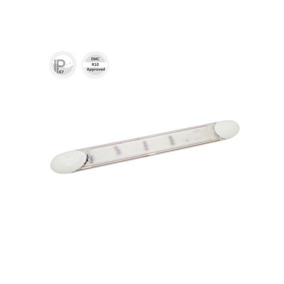 Led Binnenlicht Lang Lineair 20Cm 12/24V Schakelaar