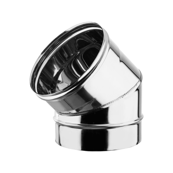 Bocht 45Gr Sp 316 0.5Mm D80