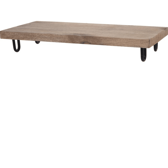 Serveerplateau Mangohout 39X19X6Cm
