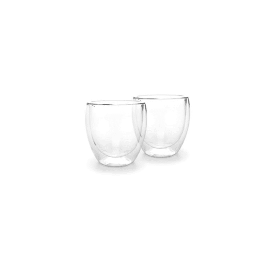 Kop 0.26L Set/2 Dubbelwanding Glas Vienna