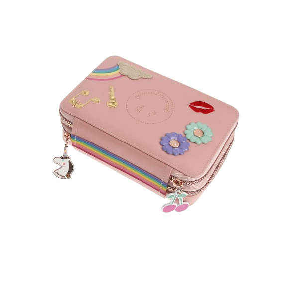 Jeune Premier Pencil Box Filled Lady Gadget Pink