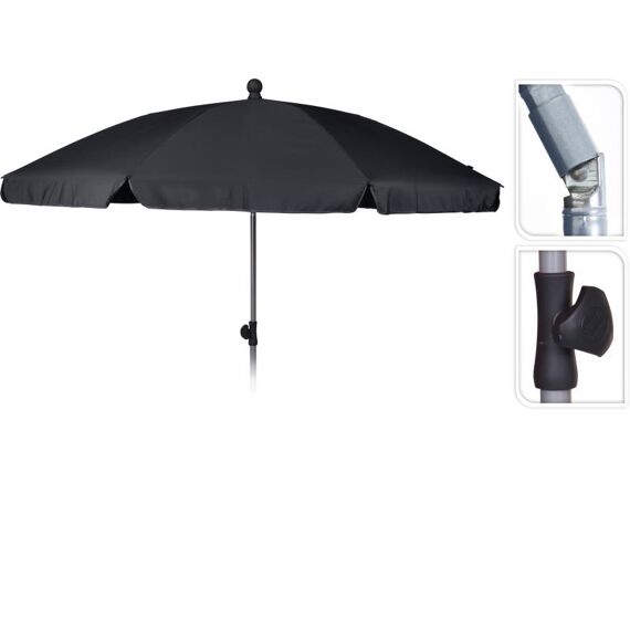 Parasol Dia 200Cm Grijs