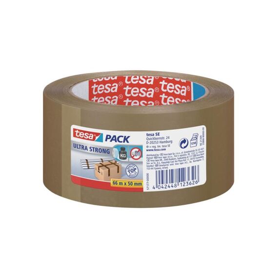 Tesa Ultra Strong Pvc 50X66 Plakband Bruin