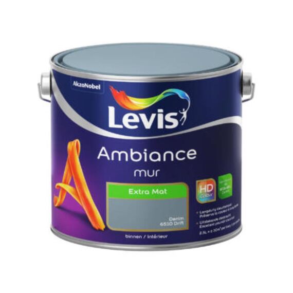 Levis Ambiance Mur Extra Mat 6510 2,5 L