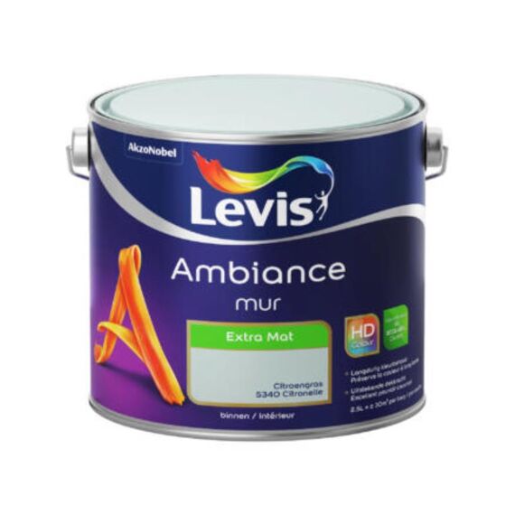 Levis Ambiance Mur Extra Mat 5340 2,5 L