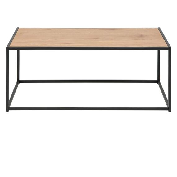 Seaford Salontafel 100X50Xh40Cm Zwart-Eik